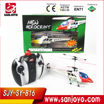 digital proportional rc helicopter alloy radio control 3.5CH helicopter w / LED